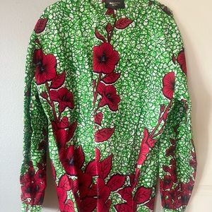 Ankara long sleeve shirt